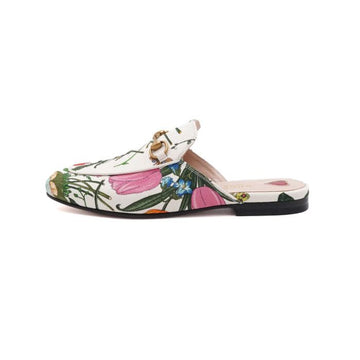 GUCCI Blumenherz Pferdeschlaufen Damen Mules Loafer 475094 158655869 [P]