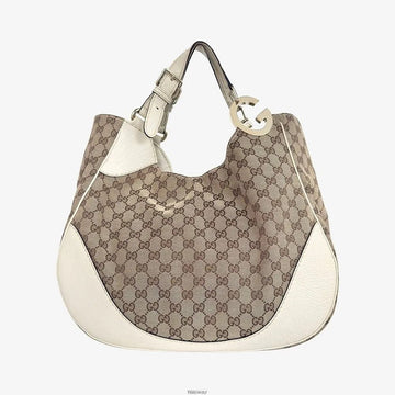 Gucci Canvas Charlotte Hobo Shoulder Bag 203504 158656576 [P]