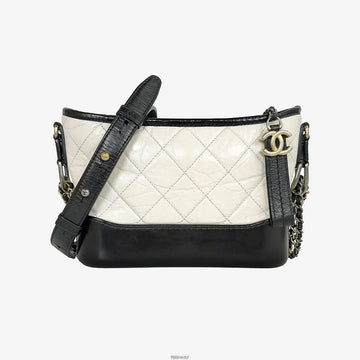 CHANEL Gabrielle Hobo Bag Small White 26th Collection MMI6FGX9 158656589 [P]