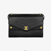 CHANEL コインボタンフラップバッグ 26番台 43ITE63L 158656599 [P]