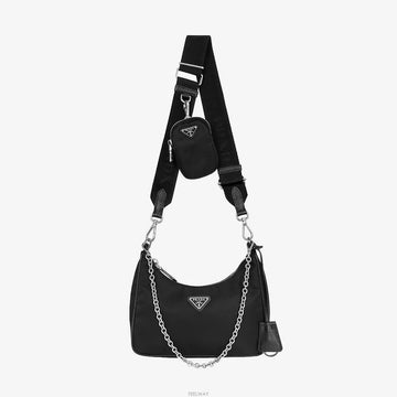PRADA Re-Edition 2005 Nylon Tasche Schwarz G9XV9TIG 158656668 [P]