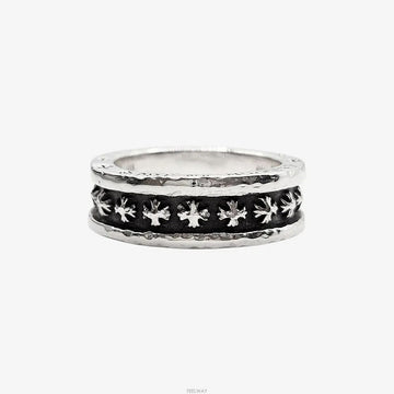 Chrome Hearts Plus Mini Ring Size 16 Silver XFFBEAT7 158657859 [P]