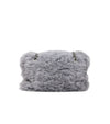 Miu Miu Gray Montone Fur Chain Shoulder Bag 64247 158659602 [P]