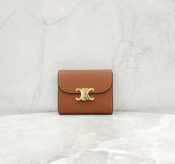 Celine Small Triomphe Flap Wallet 10D783BZG 155485511 [P]