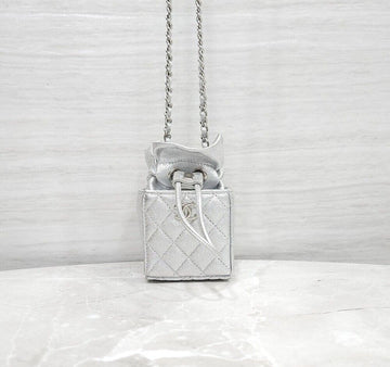 CHANEL Mini Bucket Chain Crossbody Bag 157262815 [P]