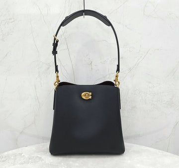 COACH ウィロー レザー バケツバッグ ブラック 153617377 [P]