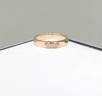 CHAUMET Diamant Liaison Evidence Hochzeitsband Ring 3MM 47 105215923 [P]