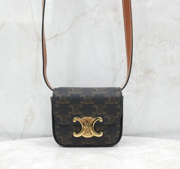 CELINE ミニ クロード トリヨンキャンバス 10I512DQB 152349731 [P]