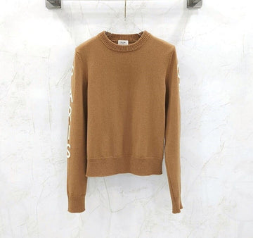 CELINE ウール カシミヤ クルーネック ニット RX0H2I93 153617143 [P]