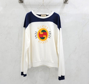 GUCCI ロゴプリントコットンジャージスウェットシャツ 138827922 [P]