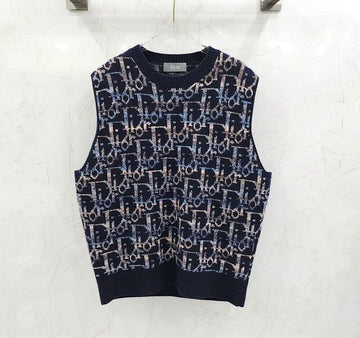 Dior Oblique Jacquard Knit Vest 393M662AT344 150397238 [P]