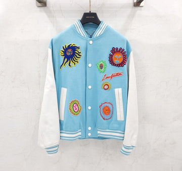 LOUIS VUITTON Kusama Yayoi Varsity-Jacke 1AB8HC 156002073 [P]