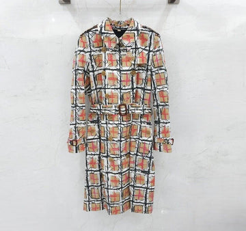 BURBERRY Graffiti Check Trench Coat 4071791 156002625 [P]