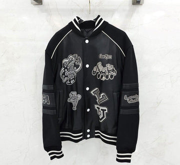 Louis Vuitton Varsity Multi-Patch Blouson Jacket 152831613 [P]