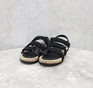 CHANEL Velcro Espadrille Sandalen G38177 156058595 [P]
