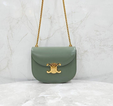 CELINE Klea Versace Chain Shoulder Bag 110973BF4 155483088 [P]