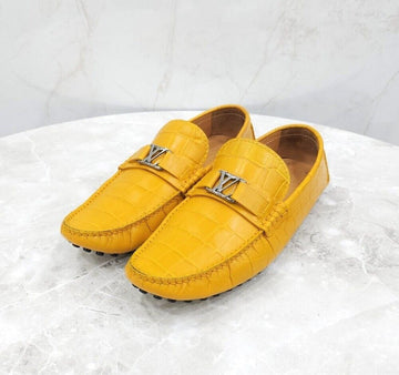 Louis Vuitton Crocodile Driver Moccasin Loafer 132978776 [P]