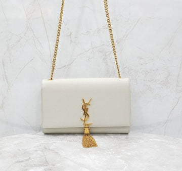 SAINT LAURENT ミディアム タッセル チェーン ショルダーバッグ 354119 155084409 [P]