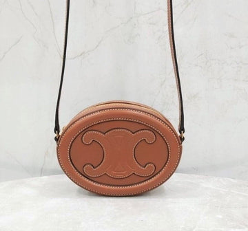 CELINE Kür Triopee Oval Pulse Schultertasche 198603DXC 142340565 [P]