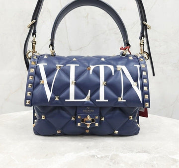 VALENTINO vltn Candy Stud VLTN Top Handle Tote Bag 139979991 [P]