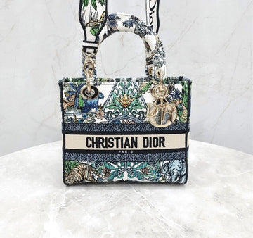Dior Embroidered Lady Delight Medium Bag 152876899 [P]