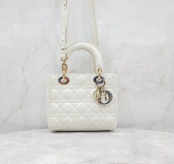 DIOR Kleine Tasche Latte Cannage 156065811 [P]