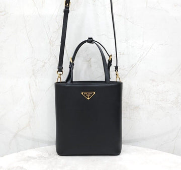 PRADA 三角ロゴレザートートショルダーバッグ 1BA401 153577308 [P]