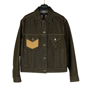 LOUIS VUITTON Monogram Speedy Patch Denim Jacket 14917 158708482 [P]