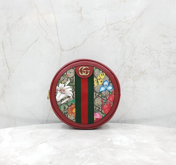 GUCCI オピニア フラワー ラウンド ミニ バックパック 598661 155085207 [P]