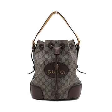 GUCCI Vintage Bucket Tote Bag 473875 GG Supreme Canvas 158716413 [P]