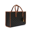 Celine Triomphe Canvas Horizontal Mini Cabas Tote Bag and Shoulder Bag 199742BZJ 158716416 [P]