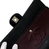 CHANEL ブラックキャビアクラシックミディアムシルバーチェーンショルダーバッグ A01112 158716430 [P]