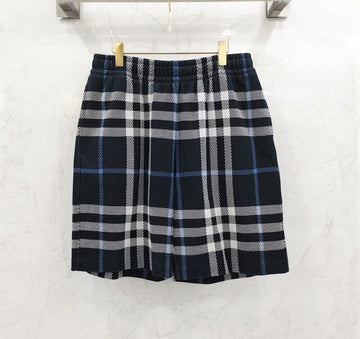 BURBERRY チェックコットンジャカードショートパンツ 133669954 [P]