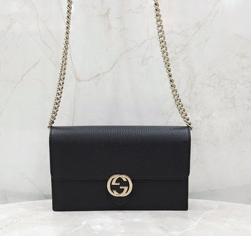 GUCCI Interlocking WOC Ketten-Crossbody-Tasche 615523 150101718 [P]