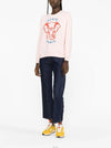 KENZO ウィメンズ エレファント バーシティ ジャングル スウェットシャツ ピンク FD62SW0934MF 34 60140040 [P]