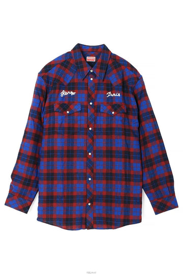 KENZO Woll-Westernhemd 1970 75776262 [P]