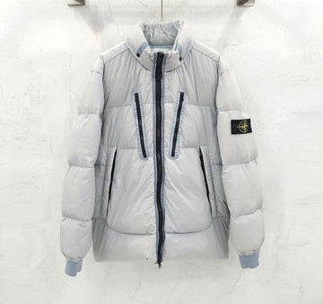Stone Island Wrinkle Lap Patch Padded Jacket 153751119 [P]