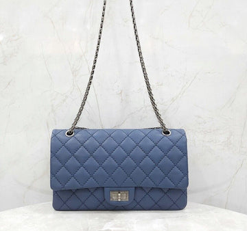 CHANEL 2.55 ヴィンテージ チェーン フラップバッグ ラージ 19番代 153855836 [P]