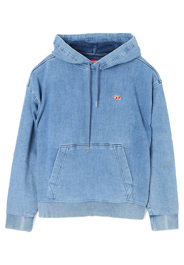 DIESEL DUMRIBNE フーディ ライトブルー A0393909D01 01 67924692 [P]