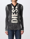 DIESEL KATULLUS Vネックウールニット ブラック A06735 0CGBU 9XX 78912371 [P]