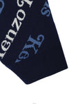 KENZO ベルディ ジェンダーレス カーディガン ミッドナイトブルー FE58CA0073CB 77 76431760 [P]