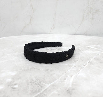 CHANEL Neues CC-Logo Tweed Haarband 156009491 [P]