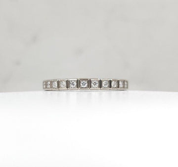 PIAGET Ring aus Weißgold mit Diamanten Größe 52 152975231 [P]