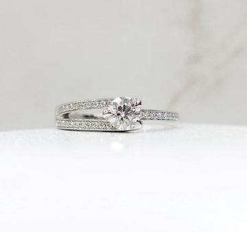 FRED Diamant Amor für Ihr Verlobungsring Platin 48 143130127 [P]