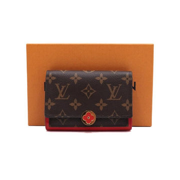 Louis Vuitton Monogram Flower Compact Women's Wallet M64588 158728000 [P]