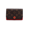 LOUIS VUITTON Monogram Fleur Kompakt Damen Brieftasche M64588 158728000 [P]