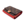 LOUIS VUITTON Monogram Fleur Kompakt Damen Brieftasche M64588 158728000 [P]