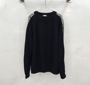 DIOR Oblique Insert Pullover Strick 113M638AT187 155525250 [P]