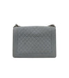 CHANEL Graues Kaviar Große Boy Schultertasche 66105 158731156 [P]