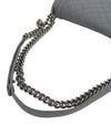 CHANEL Graues Kaviar Große Boy Schultertasche 66105 158731156 [P]